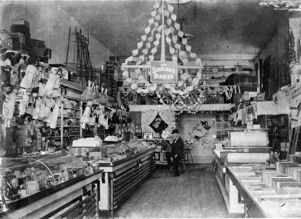 A S Burbank's Store Interior